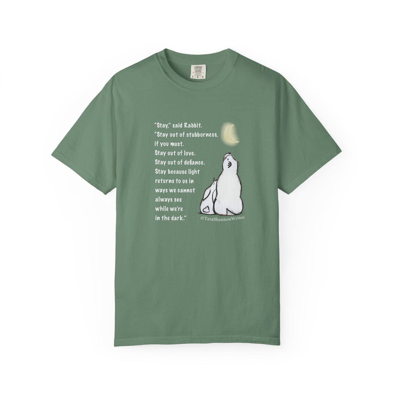 "Stay" by Tara Shannon Tee