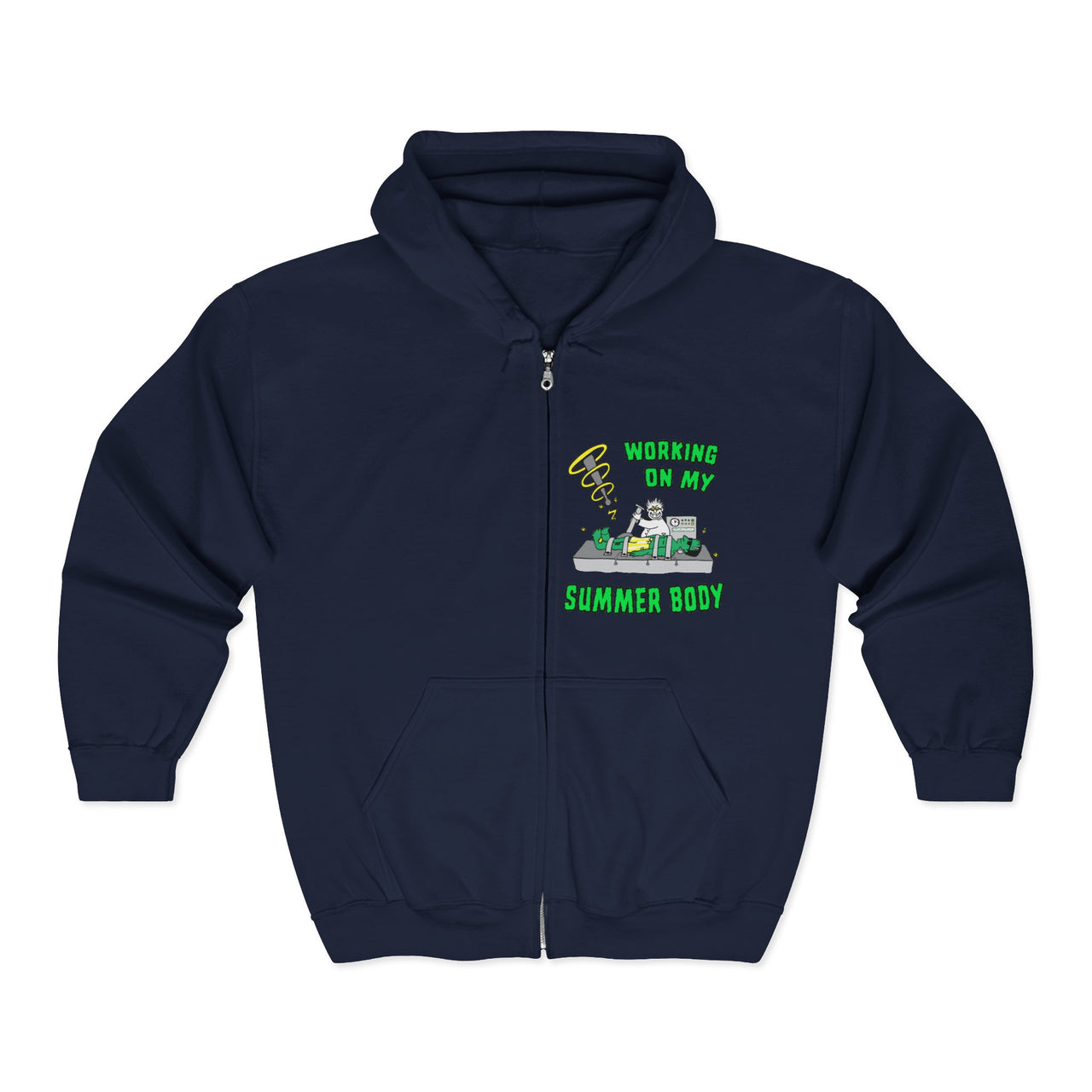 Summer Body Zip Hoodie