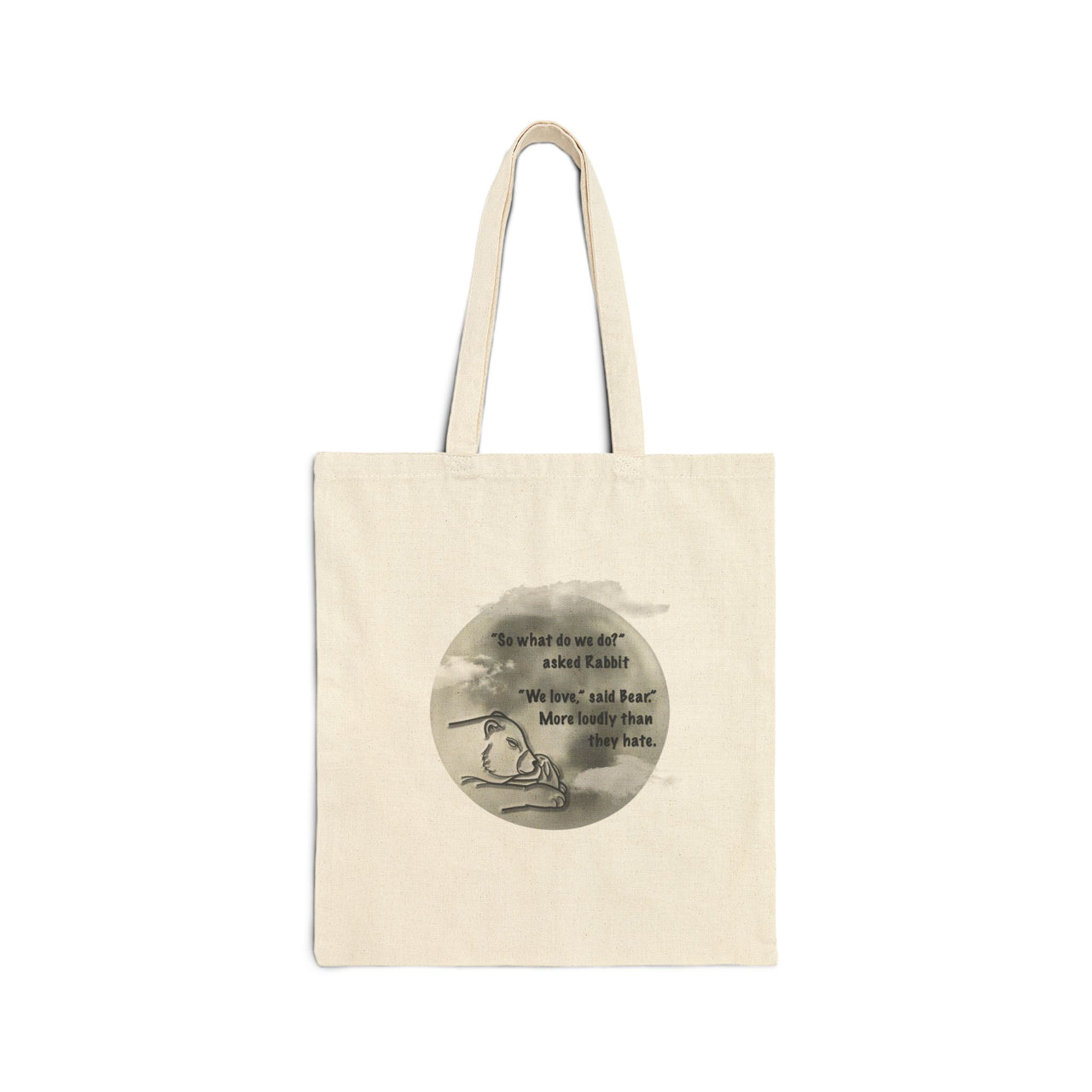 "We Love" by Tara Shannon Tote Bag