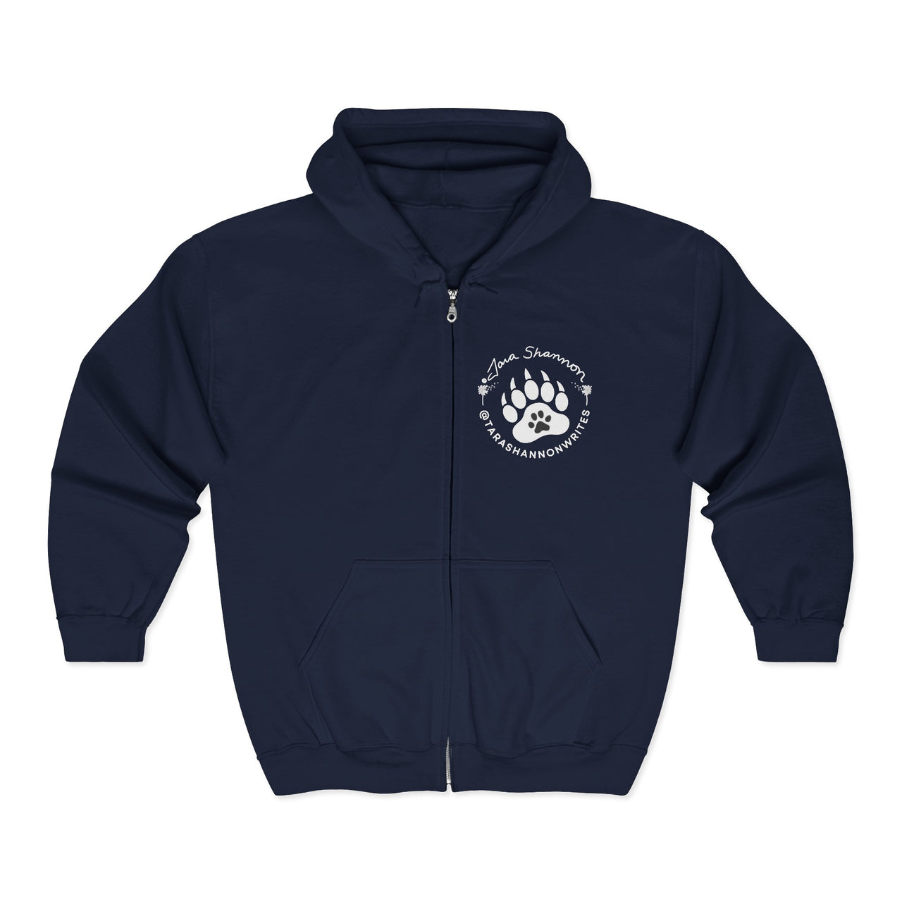 "We Love" by Tara Shannon Zip Hoodie