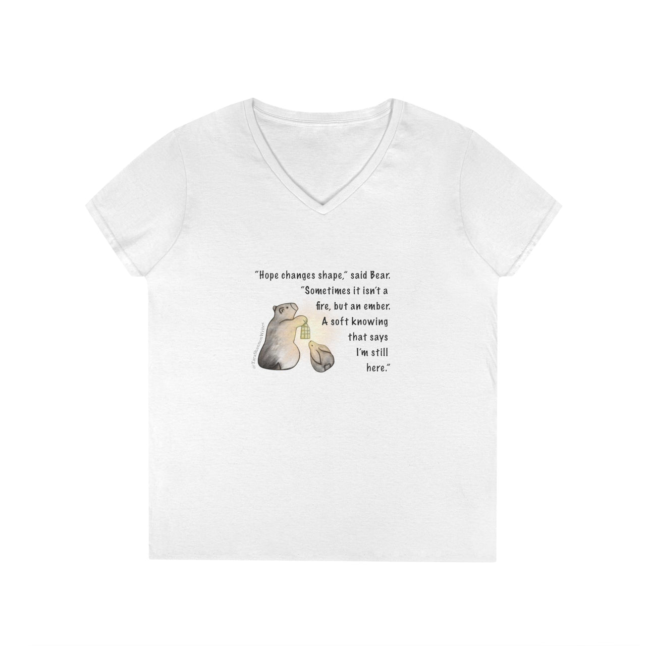 "Hope" by Tara Shannon Women's V-neck