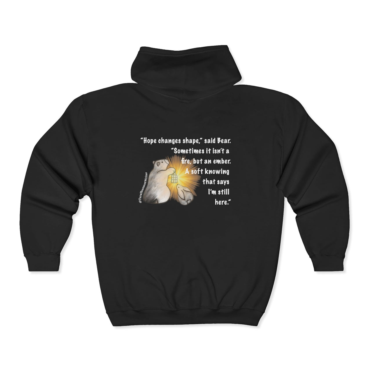 "Hope" by Tara Shannon Zip Hoodie