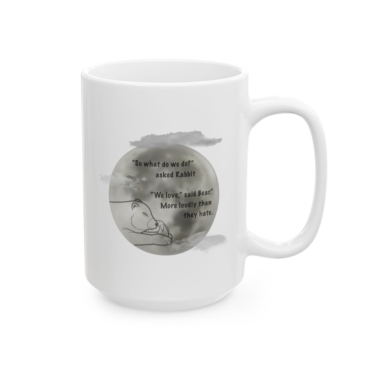 "We Love" by Tara Shannon Mug