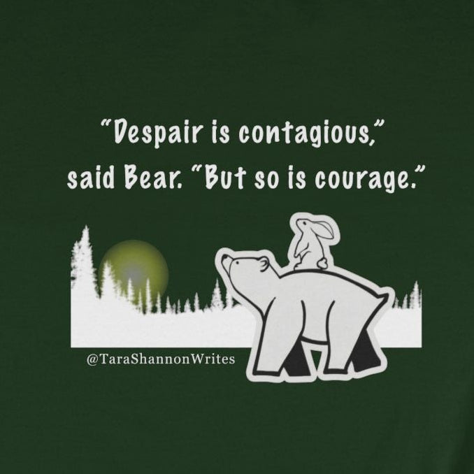 "Despair and Courage" by Tara Shannon Crewneck