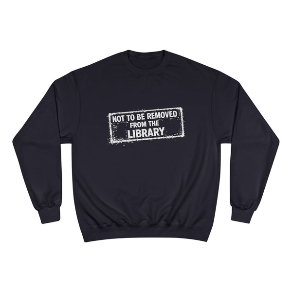 Library Stamp Crewneck