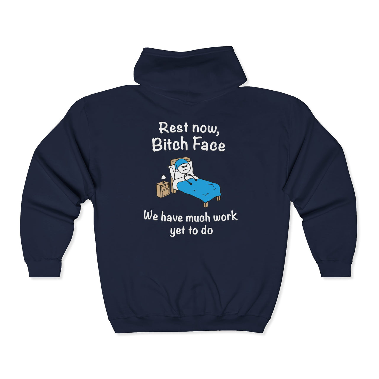 Bitch Face Shannon Zip Hoodie