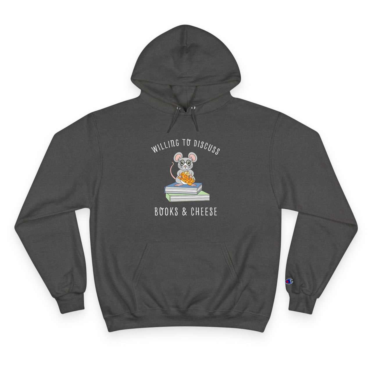 Willing To Discuss Books And Cheese Hoodie