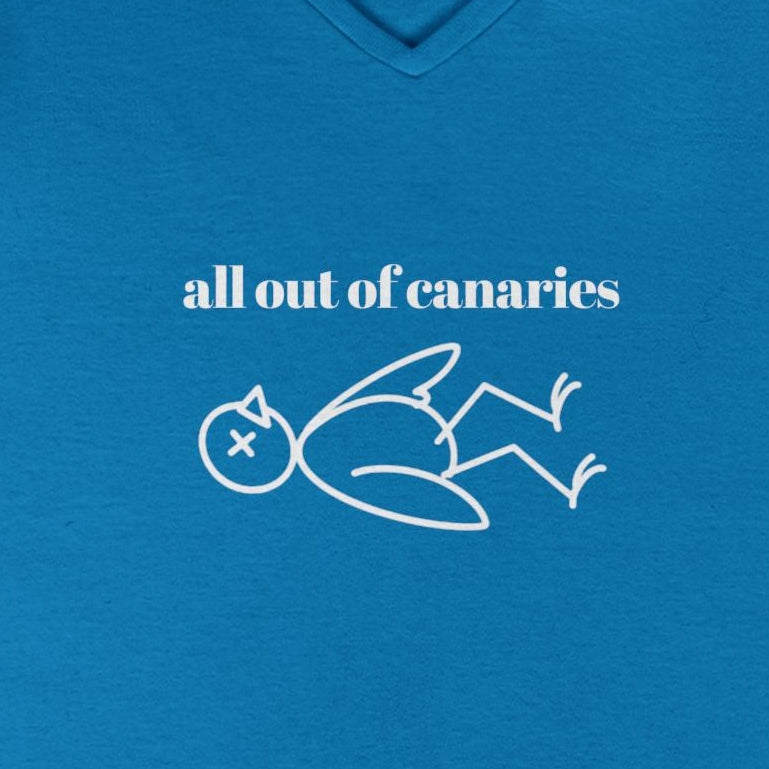 All Out Of Canaries Women's V-neck