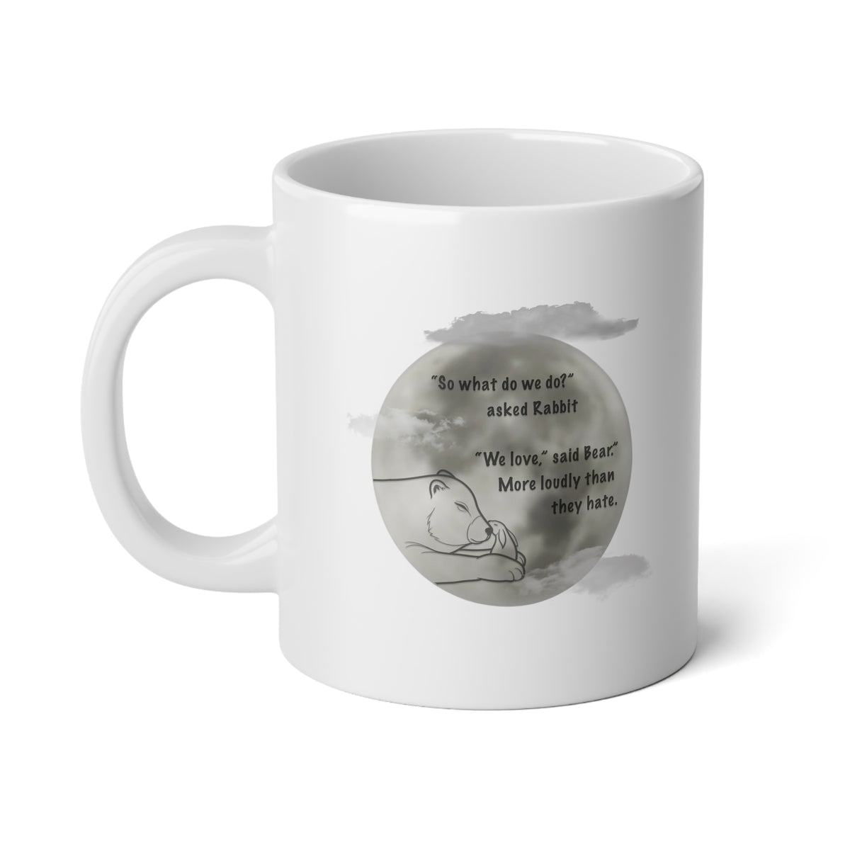 "We Love" by Tara Shannon Mug