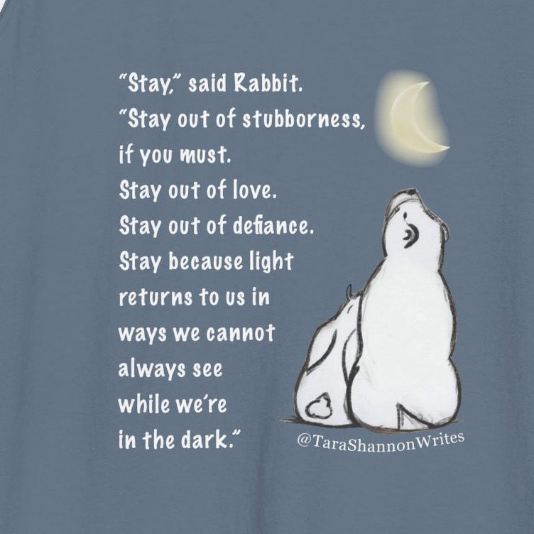 "Stay" by Tara Shannon Tank