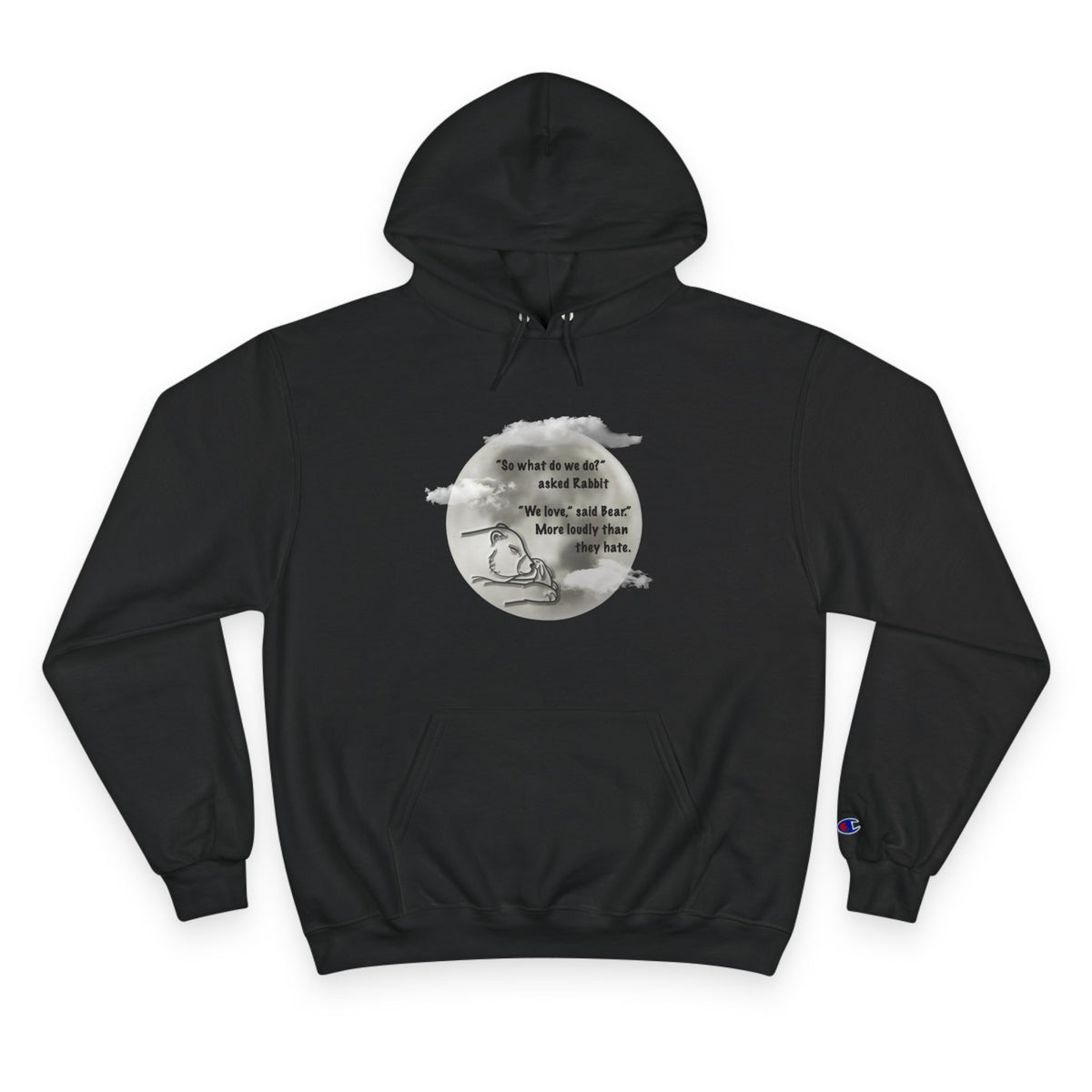 "We Love" by Tara Shannon Hoodie