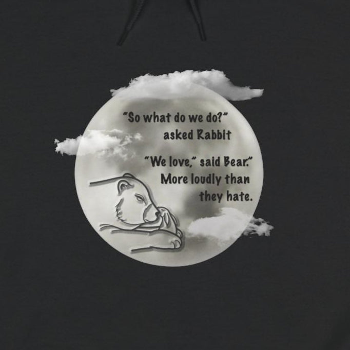"We Love" by Tara Shannon Hoodie